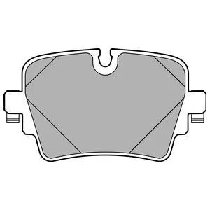 Гальмівні колодки, дискові Delphi LP2768