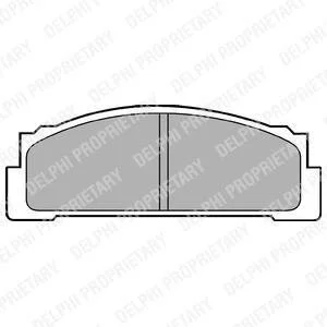 Гальмівні колодки, дискові Delphi LP30