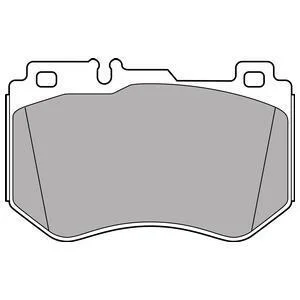 Гальмівні колодки, дискові Delphi LP3137