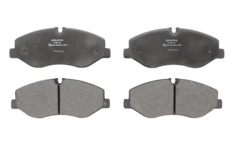 Комплект гальмівних накладок, дискове гальмо Delphi LP3138