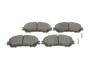 Комплект гальмівних колодок передн, NISSAN QASHQAI II, X-TRAIL III RENAULT KADJAR, KOLEOS II 1.2-2.0 11.13- Delphi LP3144 (фото 1)