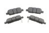 Комплект гальмівних колодок задн, INFINITI EX, FX, G, JX, M, M35, M37, M45, Q50, Q60, Q70, QX50 I, QX60 NISSAN ALTIMA, CUBE, ELGRAND, JUKE, MAXIMA, MURANO II, MURANO III 1.2-5.6 01.03- Delphi LP3158 (фото 1)