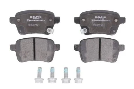 Гальмівні колодки, дискові Delphi LP3165
