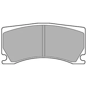 Гальмівні колодки, дискові Delphi LP3174
