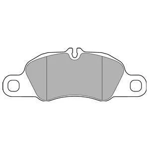 Гальмівні колодки, дискові Delphi LP3177