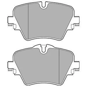 Колодки гальмівні дискові, комплект Delphi LP3182