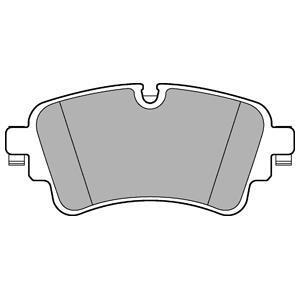 Колодки гальмівні (задні) Audi A4/Q7 15-/A5 09-//Q5 16-/A6 18-/A7/A8/VW Touareg 17- (TRW) Delphi LP3240