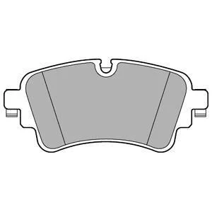 Колодки гальмівні (задні) Audi A4/Q7 15-/A5 09-//Q5 16-/A6 18-/A7/A8/VW Touareg 17- (TRW) Delphi LP3240