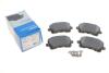 Комплект гальмівних колодок задн, AUDI A6 C6, Q3 SEAT ALHAMBRA VW CC B7, PASSAT ALLTRACK B7, PASSAT B6, PASSAT B7, PASSAT B7/KOMBI, SHARAN, TIGUAN 1.4-3.6 05.04-12.22 Delphi LP3247 (фото 3)