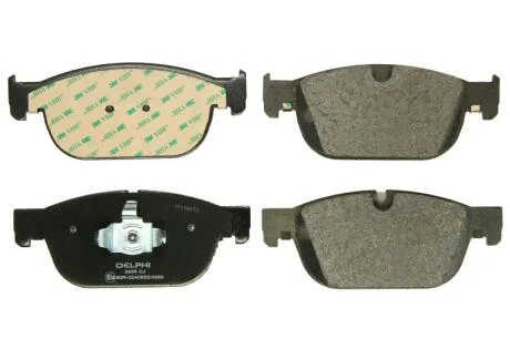 VOLVO гальмівні колодки передн.&quot,18&quot, S60 III,S90 II,V60 II,V90 II,XC40/60,XC90 II Delphi LP3256