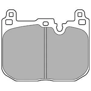 Гальмівні колодки, дискові Delphi LP3259