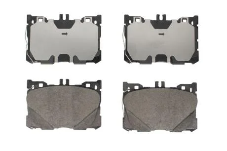 Комплект гальмівних колодок передн (з шумопоглинаючою пластиною), MERCEDES C (A205), C (C205), C T-MODEL (S205), C (W205), CLS (C257), E (A238), E ALL-TERRAIN (S213), E (C238) 1.5-Electric 09.14- Delphi LP3276