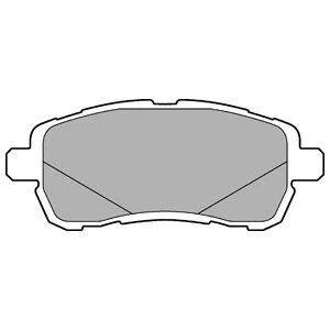 Гальмівні колодки, дискові Delphi LP3279