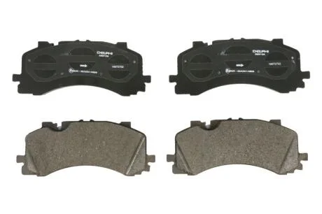 Комплект гальмівних колодок передн, AUDI A6 ALLROAD C8, A6 C8, A7, A8 D5, Q7, Q8 VW TOUAREG 2.0-4.0H 01.15- Delphi LP3307