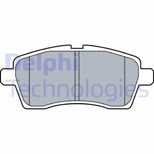 Гальмівні колодки, дискові Delphi LP3510