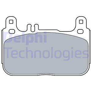Гальмівні колодки, дискові Delphi LP3512