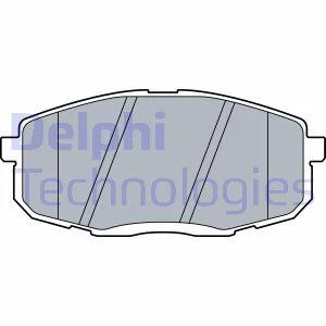 Комплект гальмівних колодок передн, HYUNDAI CRETA, KONA, KONA/SUV KIA CERATO IV, SELTOS 1.0-2.0 01.16- Delphi LP3513