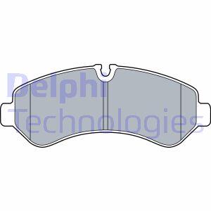 Комплект гальмівних колодок, дискове гальмо Delphi LP3548