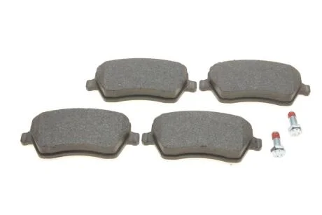 Комплект гальмівних колодок передн (з комплектуючими з шумопоглинаючою пластиною), MERCEDES CITAN MIXTO (DOUBLE CABIN), CITAN (MPV), CITAN/MINIVAN (W415) DACIA DOKKER 0.9-2.0 01.03- Delphi LP3551