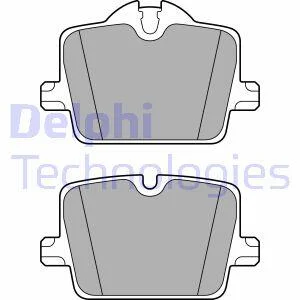 Комплект гальмівних накладок, дискове гальмо Delphi LP3605