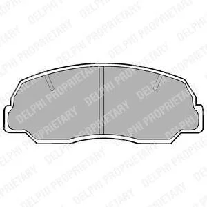 Гальмівні колодки, дискові Delphi LP400