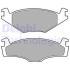 Колодка гальм. SEAT, VW CORDOBA (6K2/C2), IBIZA II (6K1),CADDY I передн. Delphi LP421 (фото 1)