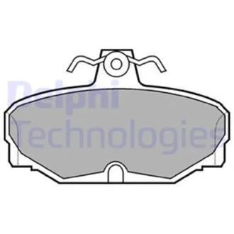 Гальмівні колодки дискові FORD Scorpio/Escort/Sierra "R 82-95 Delphi LP507