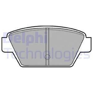 Гальмiвнi колодки дисковi Delphi LP533