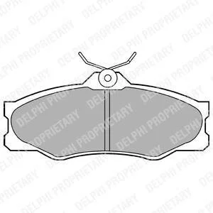 Гальмівні колодки, дискові Delphi LP548