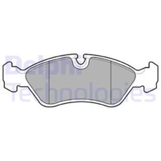 Гальмівні колодки дискові OPEL Astra/Kadett/Omega/Vectra "F "86-94 Delphi LP585