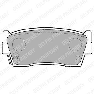 SUZUKI гальмівні колодки передн.Vitara,X-90 88-03 Delphi LP684