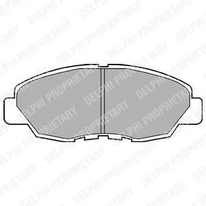 Гальмівні колодки, дискові Delphi LP734