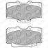 Гальмівні колодки дискові TOYOTA Hilux/Land Cruiser "F "89-05 Delphi LP854 (фото 1)