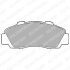 Колодка торм. HONDA CIVIC, CR-V передн. Delphi LP872 (фото 1)