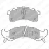 A_Гальмівні колодки дискові BUICK/CADILLAC/CHEVROLET/PONTIAC "F "90>> Delphi LP897 (фото 1)
