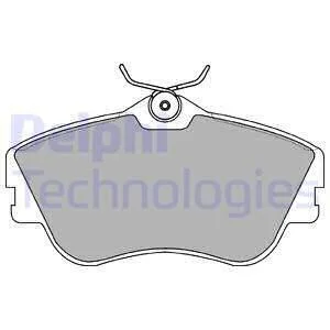 VW гальмівні колодки передн.T4 (15&quot,) сист. Lucas Delphi LP918