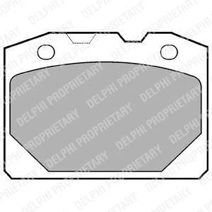 LADA гальмів.колодки передн.ваз 2101-07 Delphi LP92