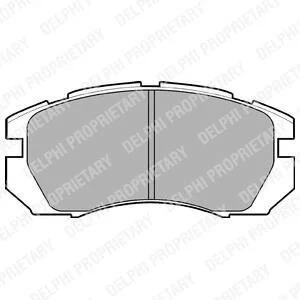 Гальмівні колодки, дискові Delphi LP930
