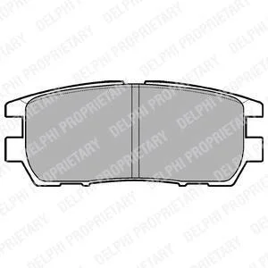 Гальмiвнi колодки дисковi Delphi LP954
