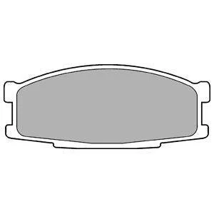 Комплект гальмівних накладок, дискове гальмо Delphi LP981