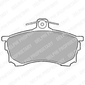 MITSUBISHI гальмівні колодки передн.Carisma 95- Delphi LP992