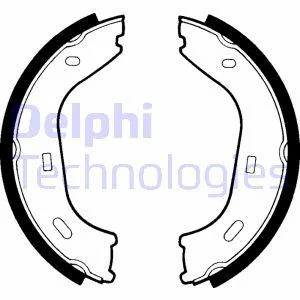 Комплект тормозных колодок Delphi LS1372