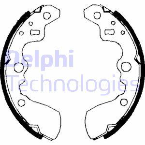 Комплект тормозных колодок Delphi LS1710