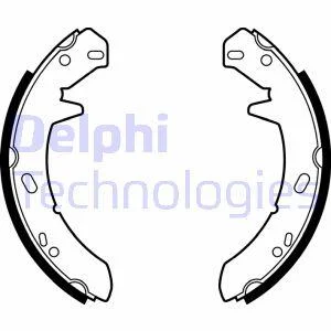 Комплект тормозных колодок, стояночная тормозная система Delphi LS1867