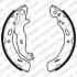 Гальмівна колодка FORD FIESTA, FIESTA VI, KA, KA+ III MAZDA 2 1.0-1.6D 07.07- Delphi LS2016 (фото 1)