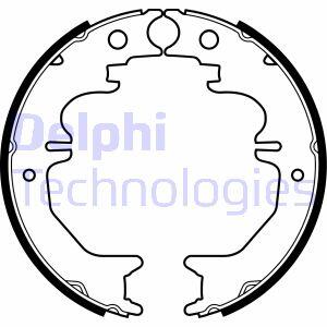 Гальмівна колодка LEXUS GX TOYOTA 4 RUNNER IV, 4 RUNNER V, FJ CRUISER, LAND CRUISER, LAND CRUISER 90, LAND CRUISER PRADO, SEQUOIA 2.7-4.7 04.95- Delphi LS2053