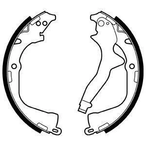 Гальмівні колодки, барабанні Delphi LS2056