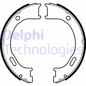 Гальмівні колодки, барабанні Delphi LS2076