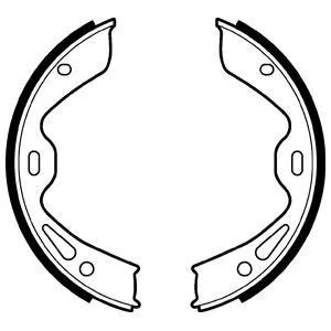 PORSCHE гальмо. колодки задн. CAYMAN 3.8 GT4 15-, PANAMERA 3.6 10-13 Delphi LS2120