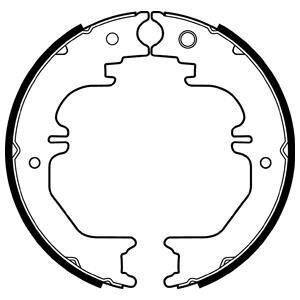 Гальмівна колодка LEXUS LX TOYOTA LAND CRUISER 100, LAND CRUISER 80 4.2D/4.7 01.90-03.08 Delphi LS2132